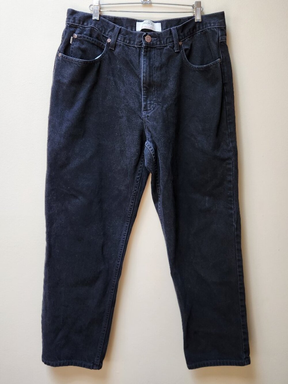 L.L. Bean black cotton jeans